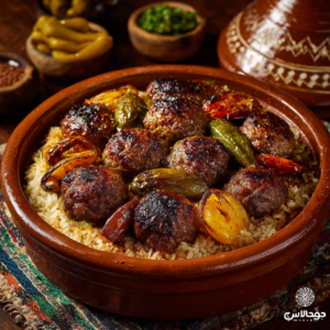 طاجين الكفتة بالمطيشة